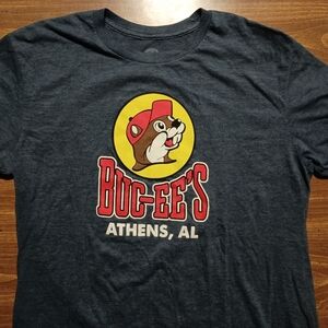 BUC-EE'S T-SHIRT - Large // Beaver Bucees Tee Shirt Athens Alabama Travel Stop